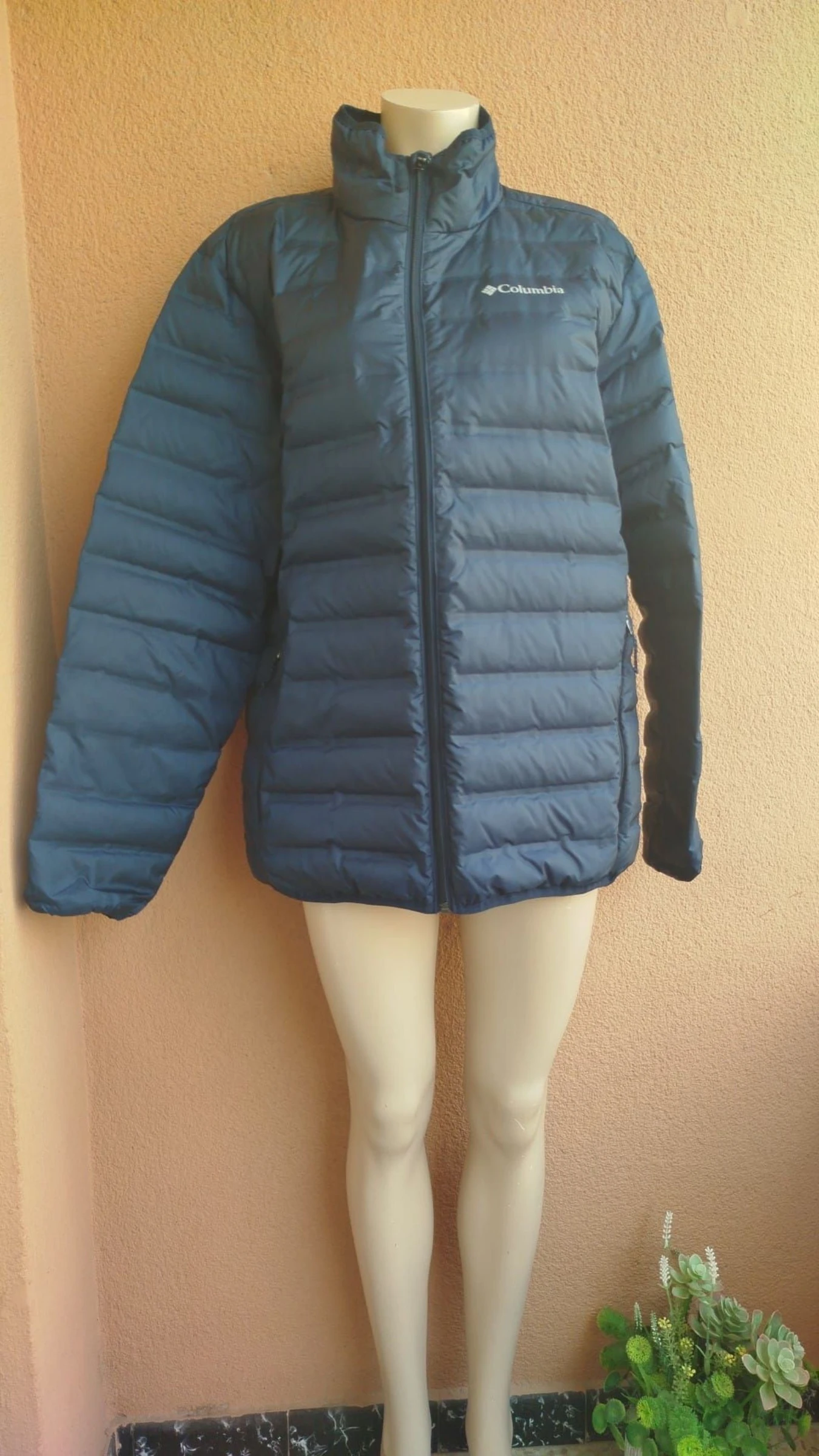 Cazadora plumas azul Columbia talla L 💙